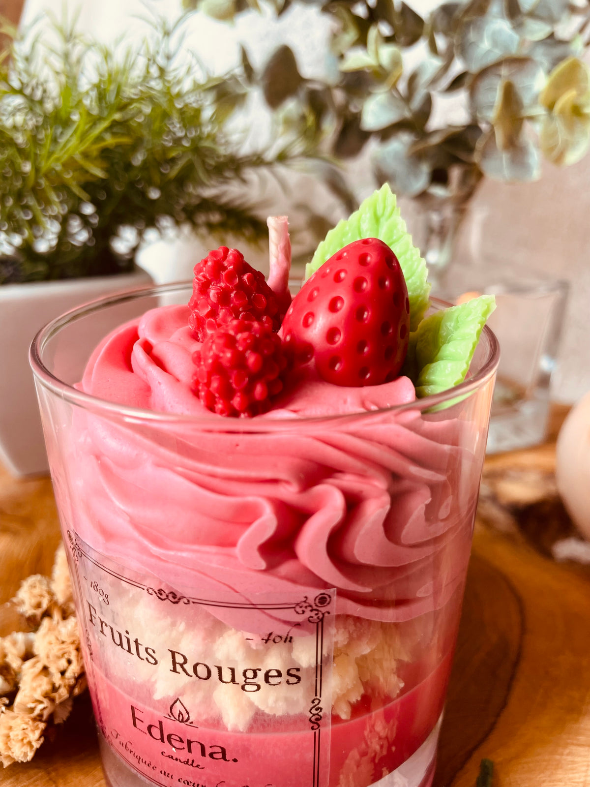 Bougie Parfumée « Fruits rouges »