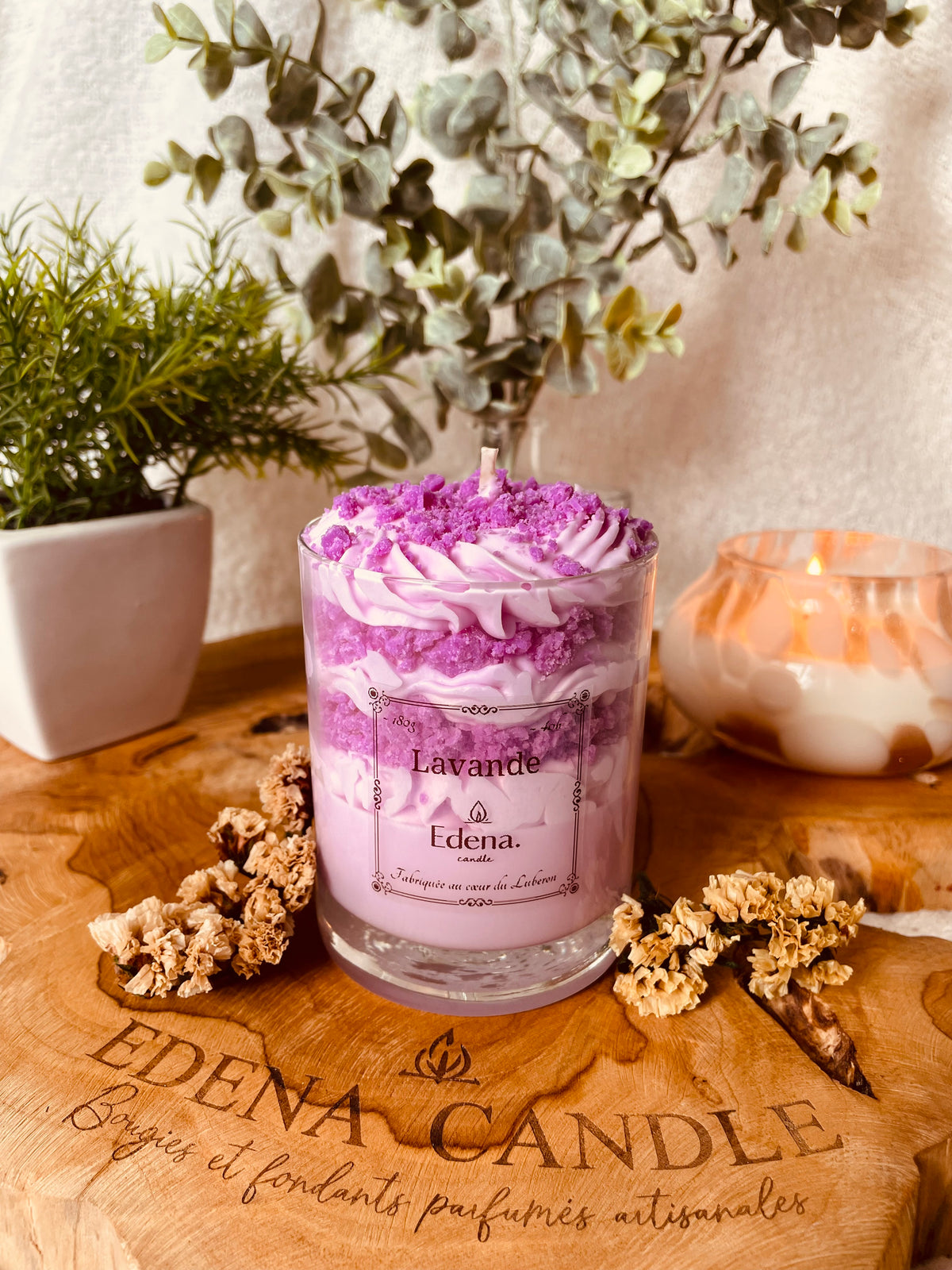 Bougie Parfumée "Lavande"