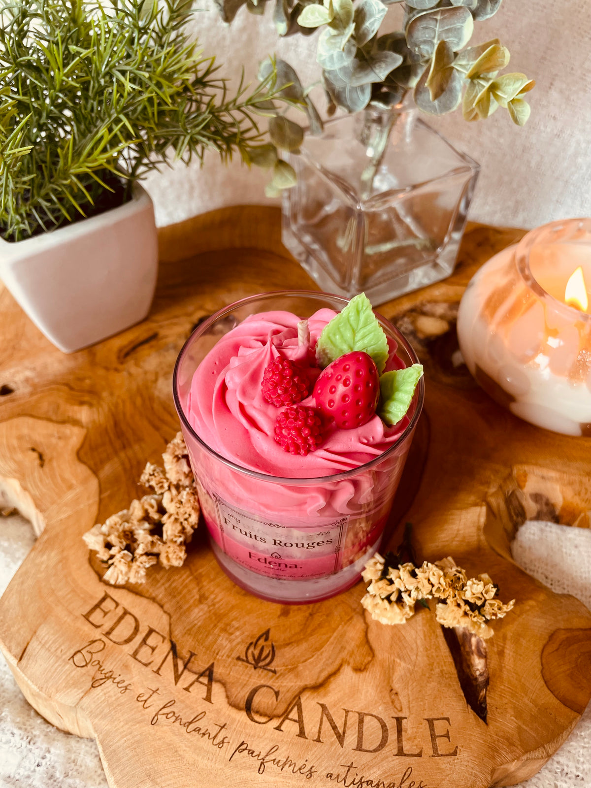 Bougie Parfumée « Fruits rouges »