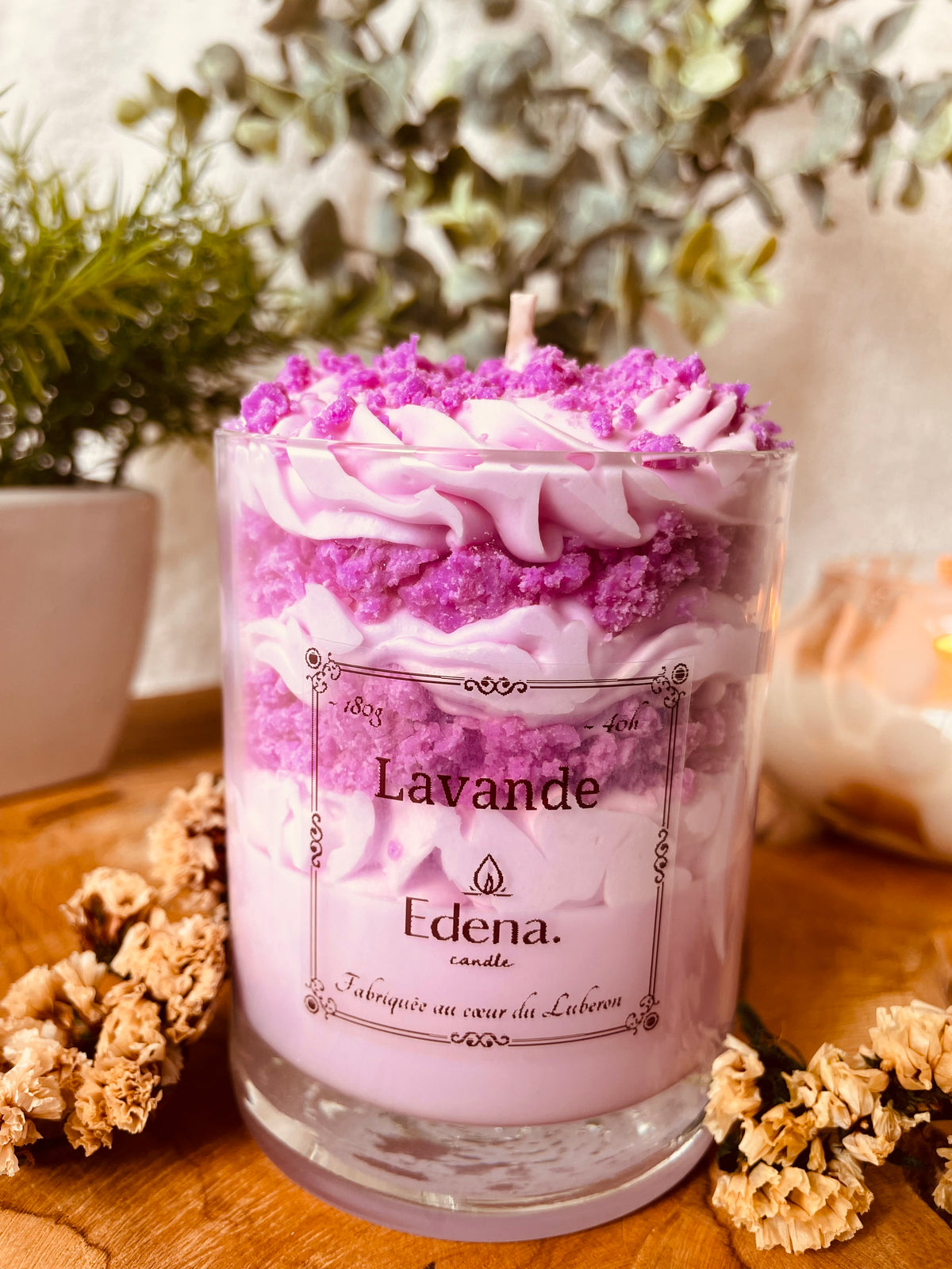 Bougie Parfumée "Lavande"