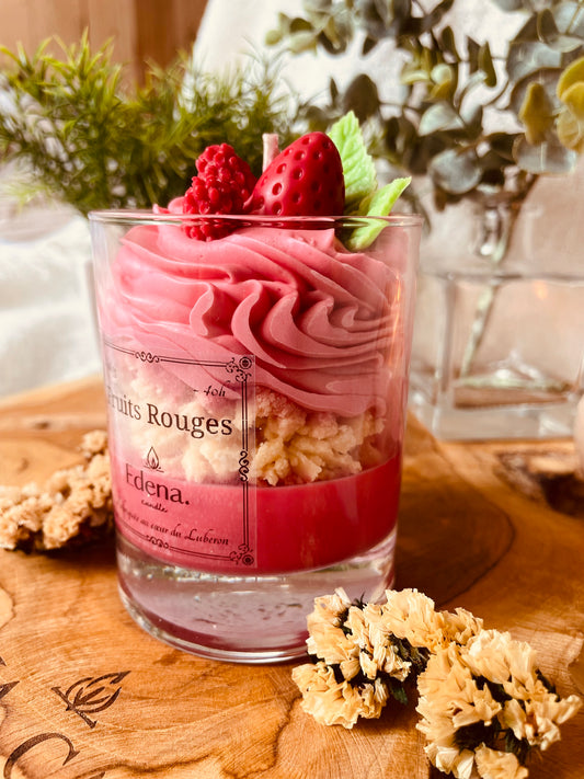 Bougie Parfumée « Fruits rouges »