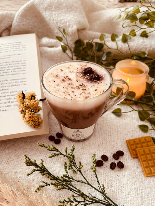 Bougies  Parfumée "Cappuccino"