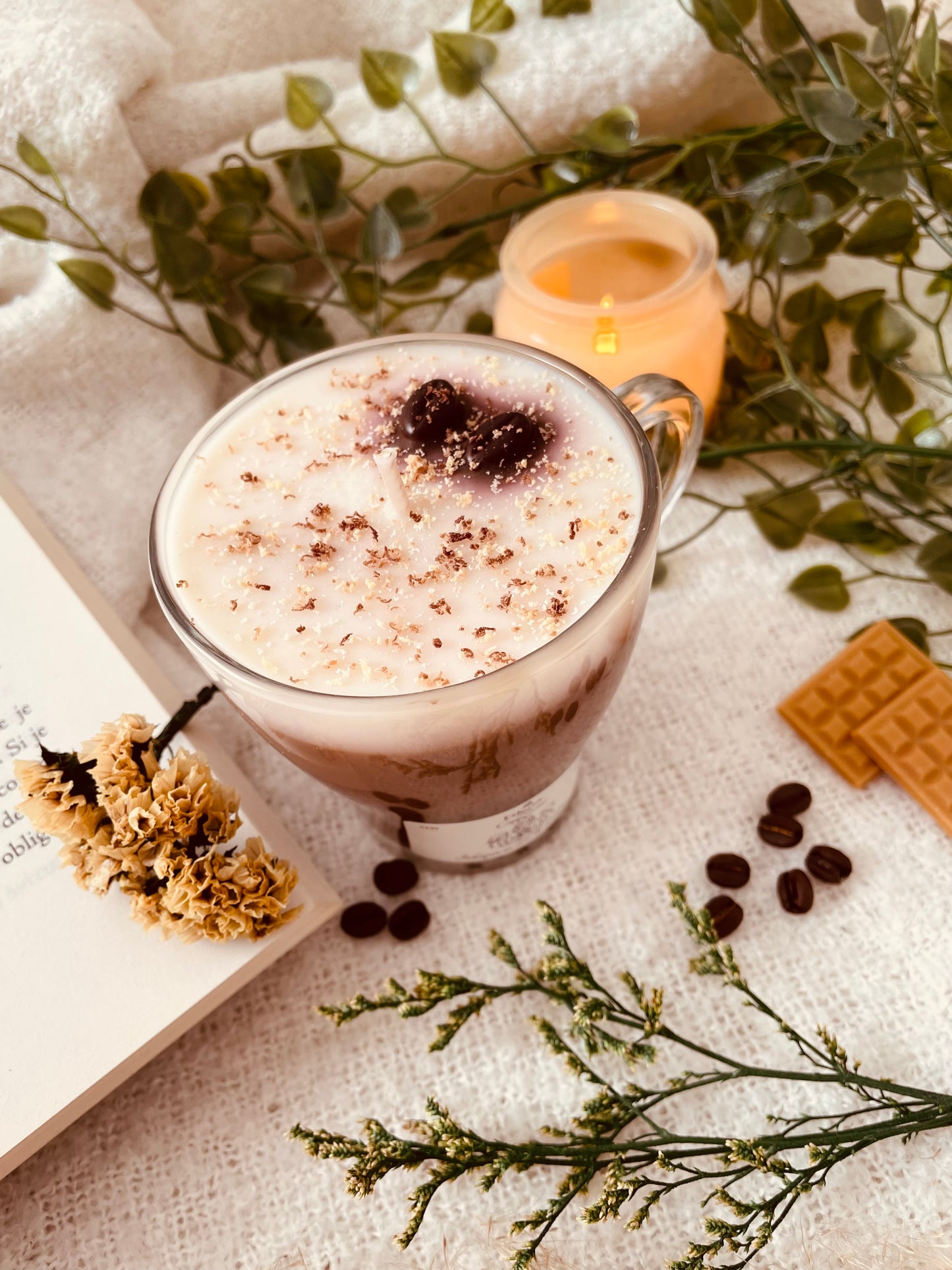 Bougies  Parfumée "Cappuccino"