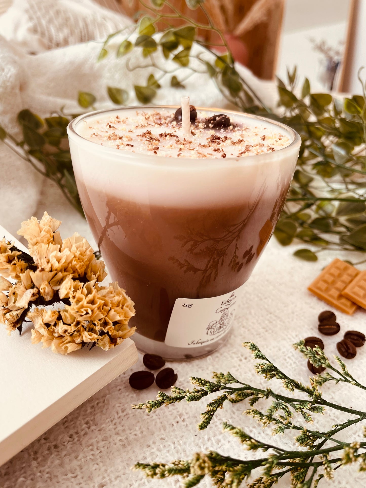 Bougies  Parfumée "Cappuccino"