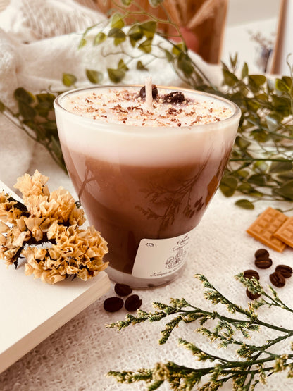 Bougies  Parfumée "Cappuccino"