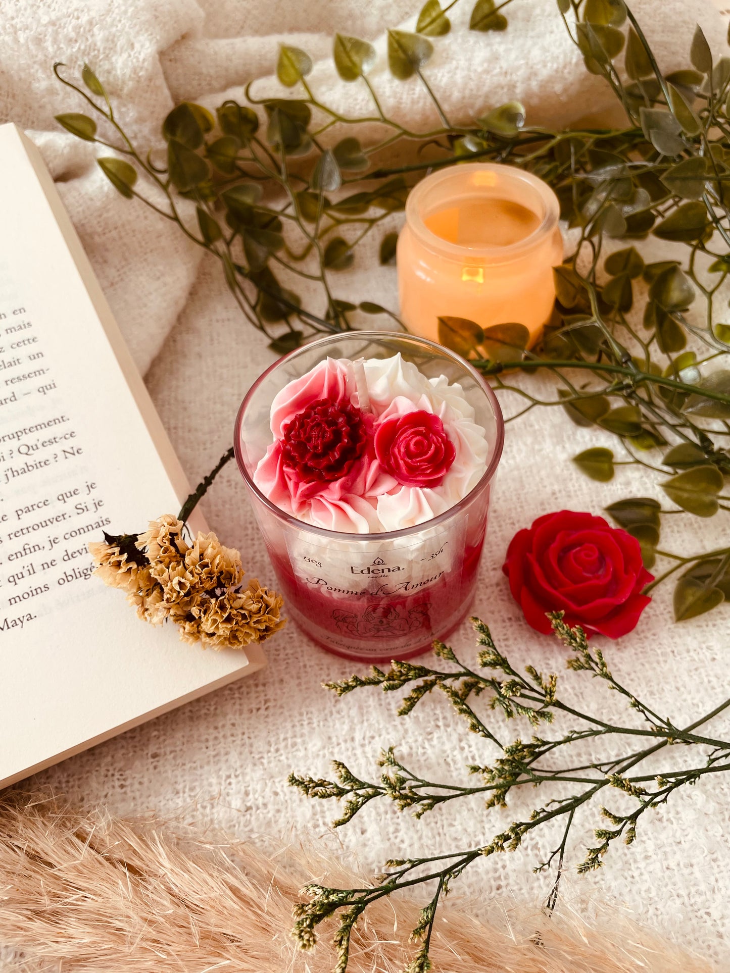 Bougie Parfumée "Pomme d'Amour"