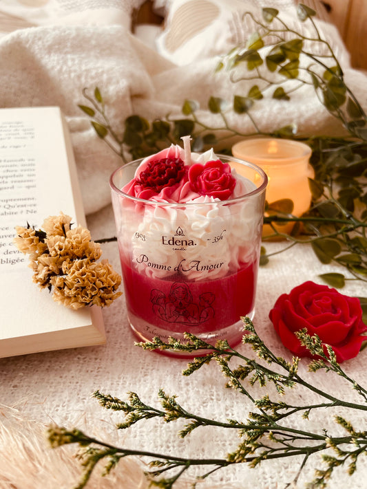 Bougie Parfumée "Pomme d'Amour"