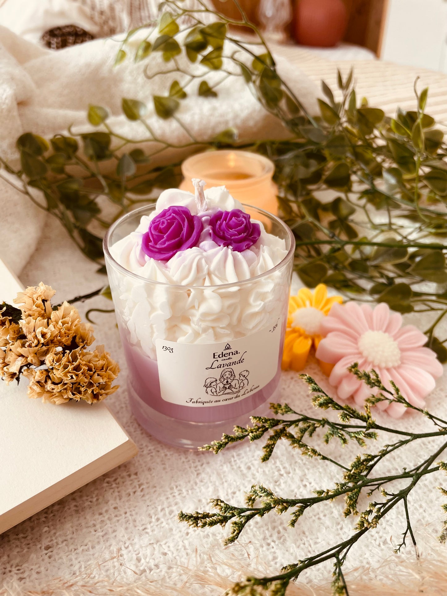 Bougie Parfumée "Lavande"
