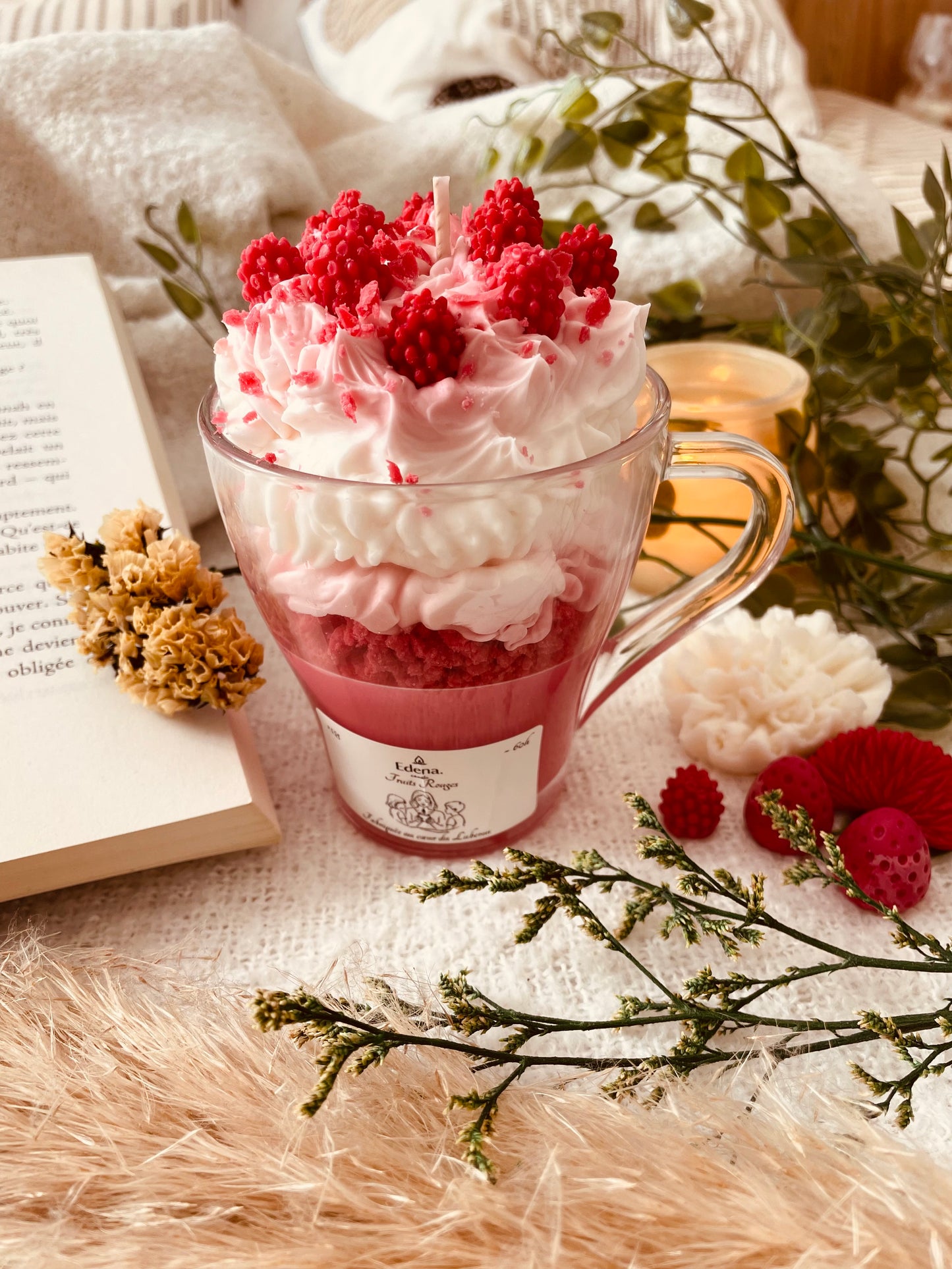 Bougie Parfumée "Fruits Rouges"