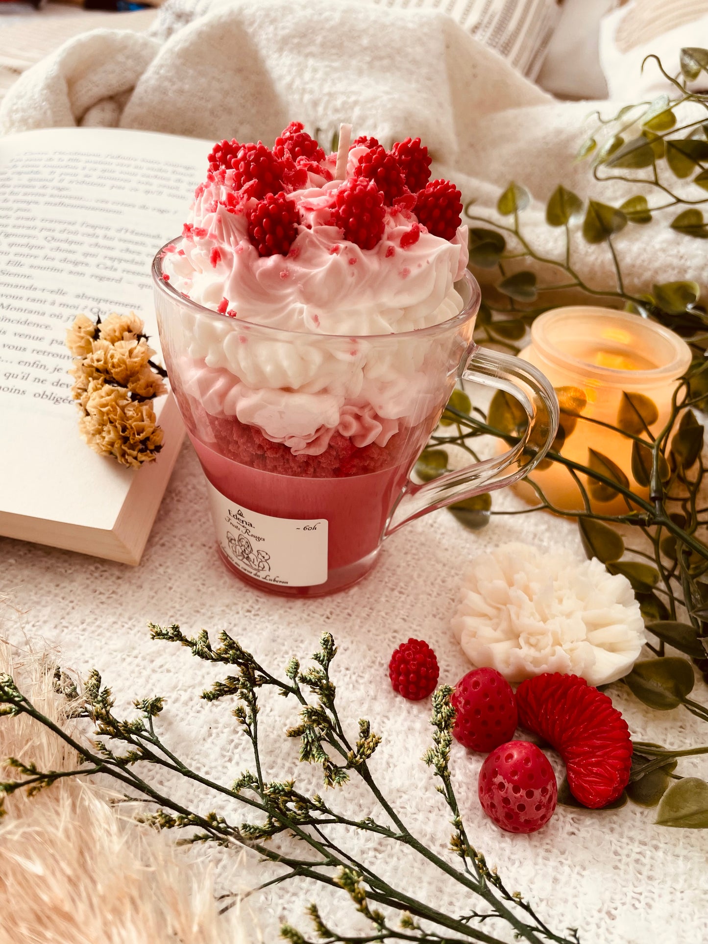 Bougie Parfumée "Fruits Rouges"
