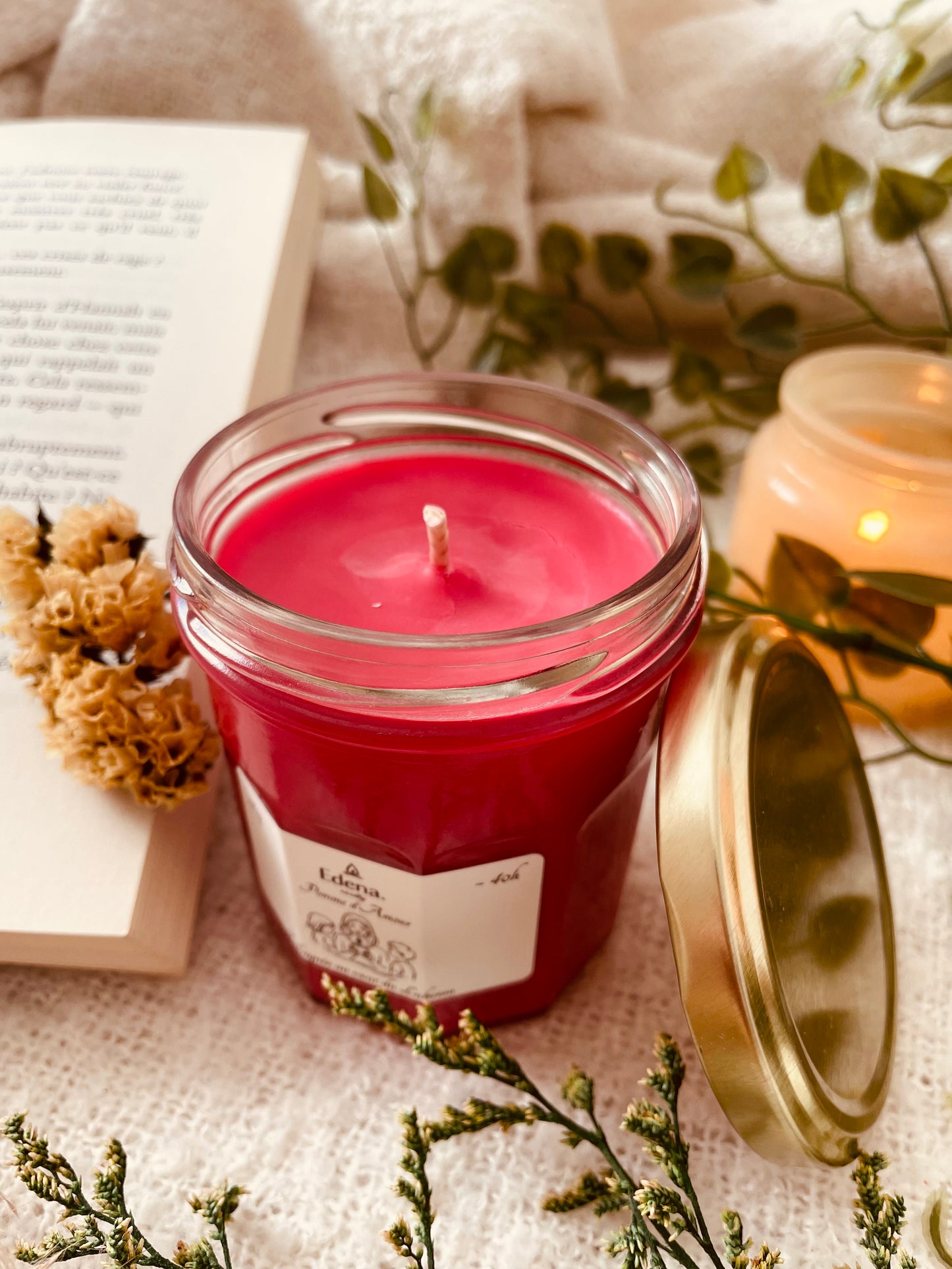 Bougie Parfumée "Pomme d'Amour"