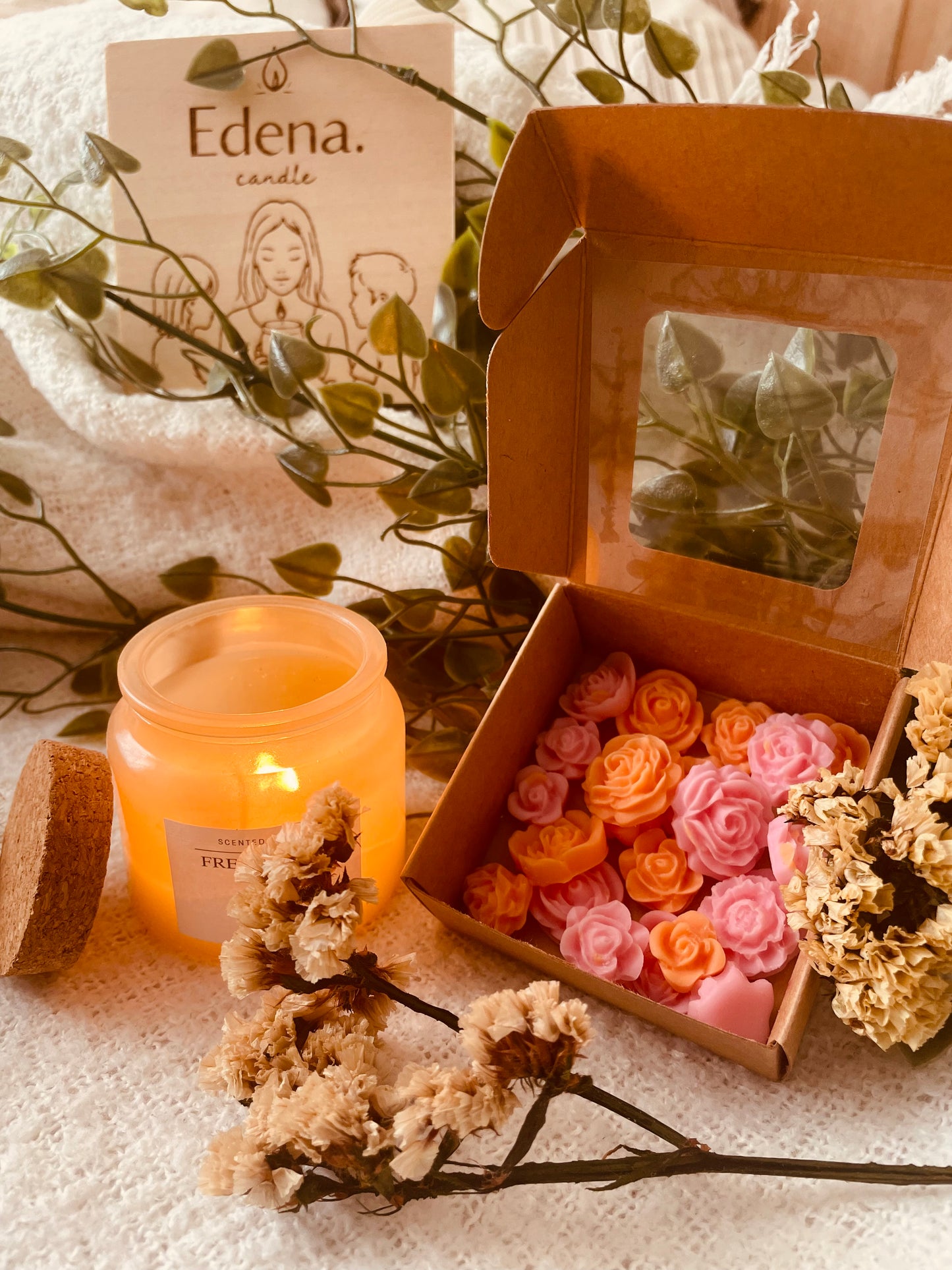 Fondants Parfumé "Bois de Rose"