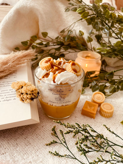 Bougie Parfumée "Caramel Crémeux"