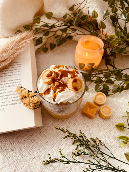 Bougie Parfumée "Caramel Crémeux"