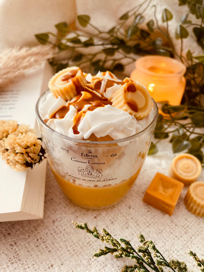 Bougie Parfumée "Caramel Crémeux"