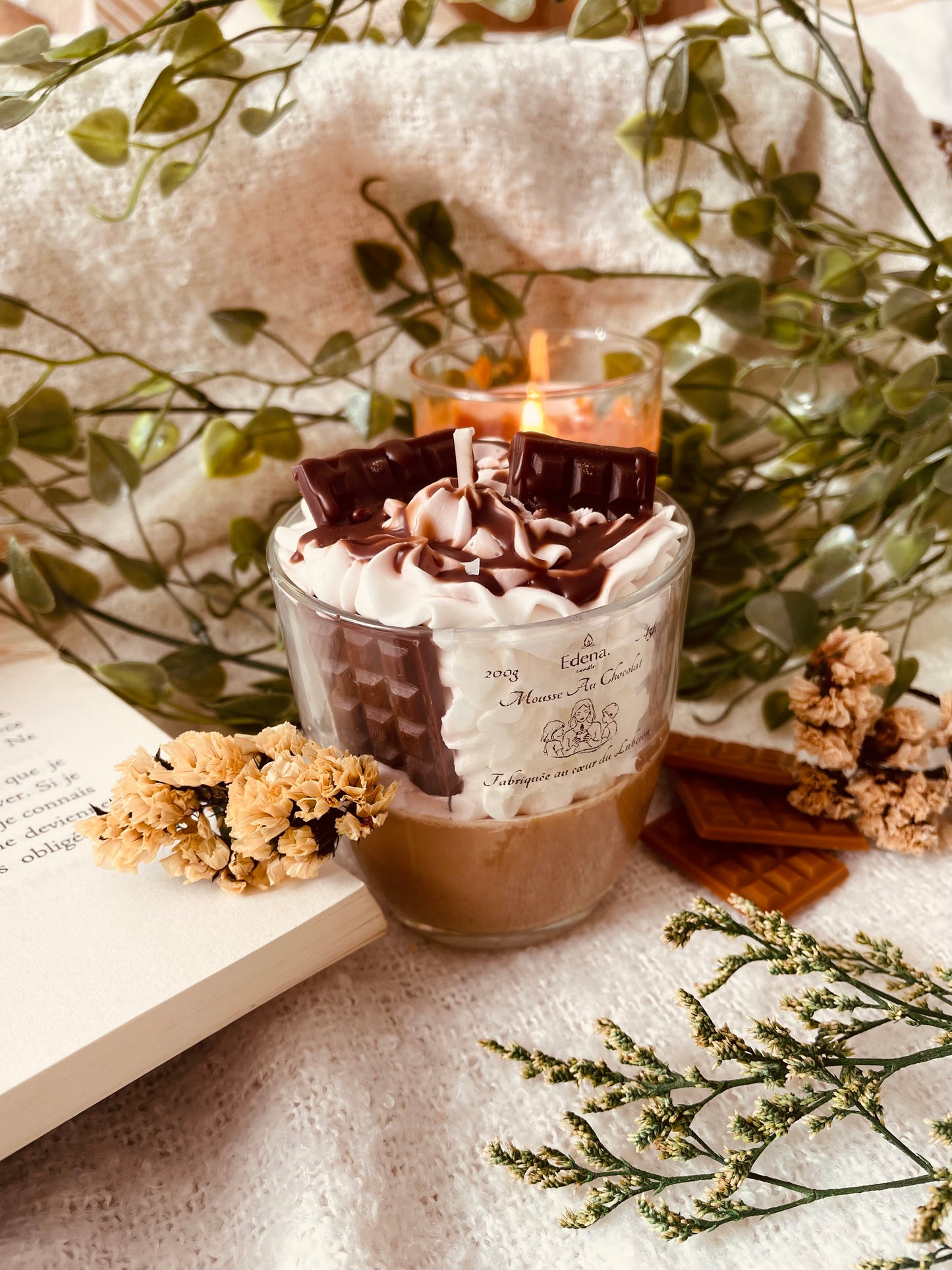 Bougie Parfumée "Mousse au Chocolat"