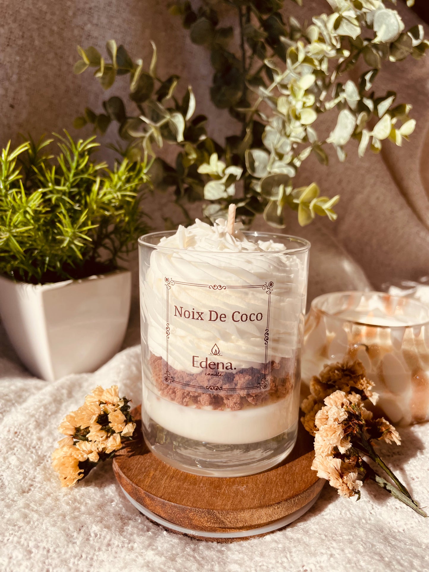 Bougie Parfumée "Noix de coco"